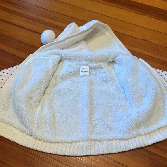 Hanna Andersson 2T Christmas Zip Sweater - Picture 4 of 6